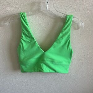 lululemon athletica Green Sports Bra